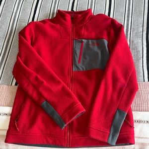 Red Fur Lined North Face